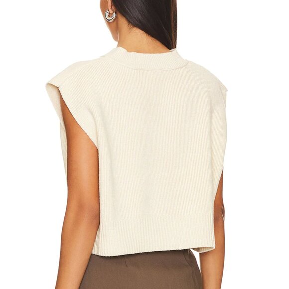 Free People Easy Street Vest – Cream – Size M – Gently Worn - Picture 2 of 4